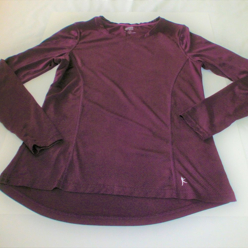 Danskin Now Long Sleeve Tee, thumb holes. M